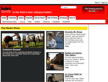 Tablet Screenshot of kobreguide.com